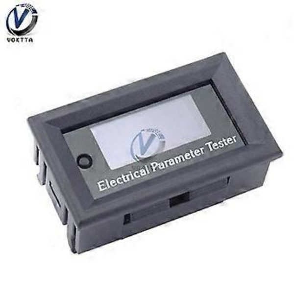 100V 10A 7-i-1 Tre Digital Multifunktionell Elektrisk Parametermätare Spänning Ampere Ström Effekt Energi Kapacitans Testare