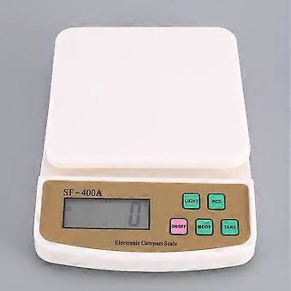 Digital Våg 10000g Precision G/oz/lb/kg Tareringsfunktion Viktmätning För Kök Bakning Mat Te-blad Tareringsvägning