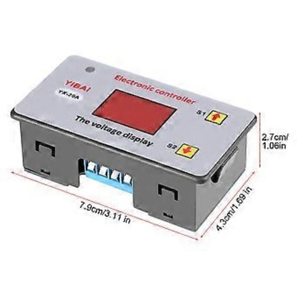 1 stk. Lavspændings Automatisk Opladningscontroller til 12V Lager Lithium Batteri