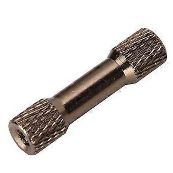 10 stk. Standoff M3x25mm Anodiseret Aluminium Legering Hun Gevind Kolonne Afbalanceret Spacer til Quadcopter Titanium Grå