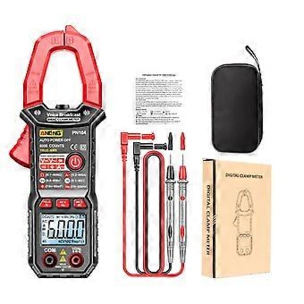 Kapacitans Hz Duty-Cycle Tester 6000 Tæller Stemme Broadcast Digital Clamp Meter