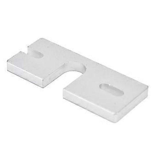 2 st Varm Ände Fixerad Plattmontering Aluminiumlegering Rektangulär för Reprap V6 3D-skrivare