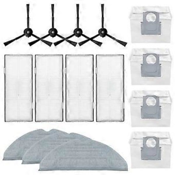 For S8 S8+ S8 Pro Ultra G20 Støvsuger Reservedeler Sidebørster Filtre Moppeputer Støvposer