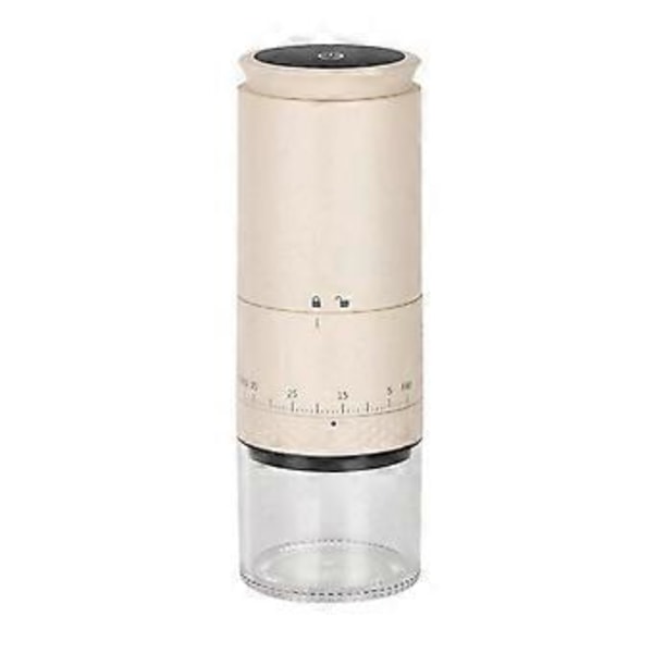Elektrisk Kvarn Portabel Kvarn USB-Laddning Kaffekvarn Automatisk Kaffekvarn för Espresso Mjölkte Färg