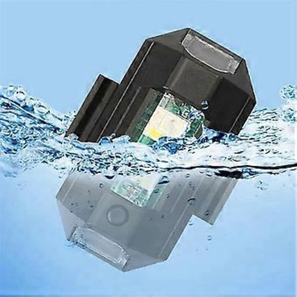 8st Universal LED Flygplans Stroboskop Ljus Motorcykel Anti Kollisions Varningsljus 7 Färger Blinkersindikator