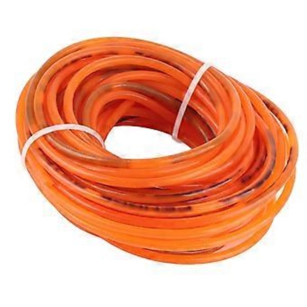 Orange Glat PU Polyurethan Rundrem til Drivtransmission (3mm*10m)