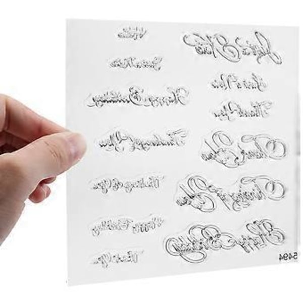 Stempler og dies for kortlaging DIY Scrapbooking Kunsthåndverk Stempling Stempler Kunstutstyr Metallskjæredies (5494)