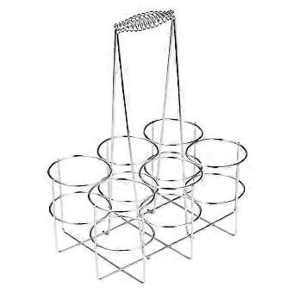 6 pullon olutteline, olutkori, viiniteline, BBQ-juhliin, hotelliin, baariin, viini- ja olutpulloille