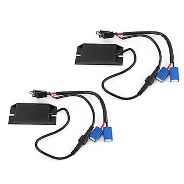 Billampa Enkel Resistans Motstånd H1 Sockel Plug and Play för Blinkers / Backljus / Bromsljus