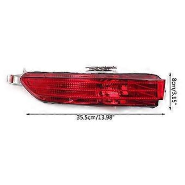 Bil Bagkofanger Refleks Strip Baglygte 7P6945701D 7P6945701F