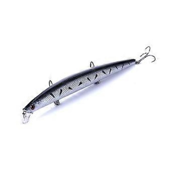 10 stk. Blandet Farve Sæt 18cm 246g Diskantkroge Livagtig Agnfisk Bas Wobler Crankbait
