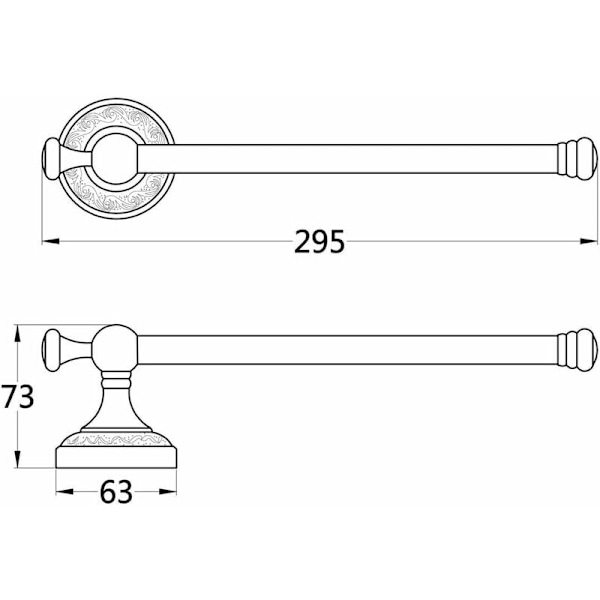 Badrumstillbehör Retro Solid Koppar Toalettpappershållare och Vävnad, Kökpapper, Minimal Klassisk med Snidad Lock Bronsbeläggning Handdukshållare