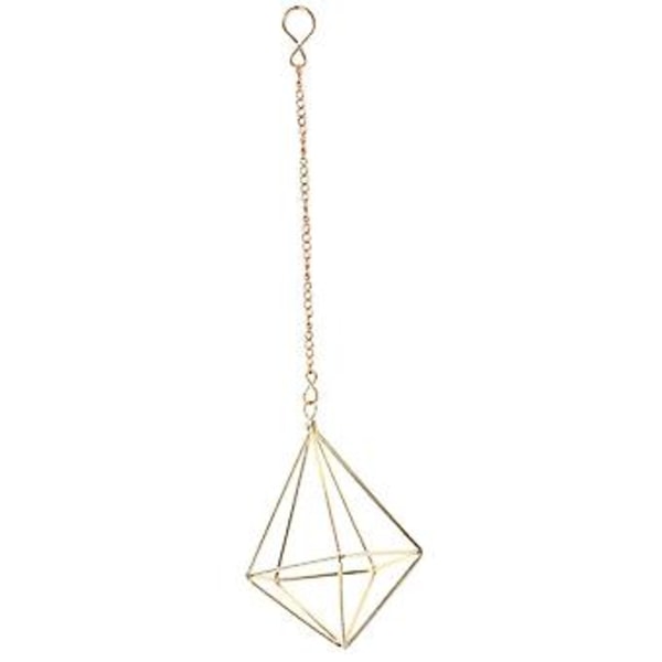 6 stk. Nordisk stil hængende Tillandsia luftplanteholder vægophæng geometrisk metal Tillandsia luftplante