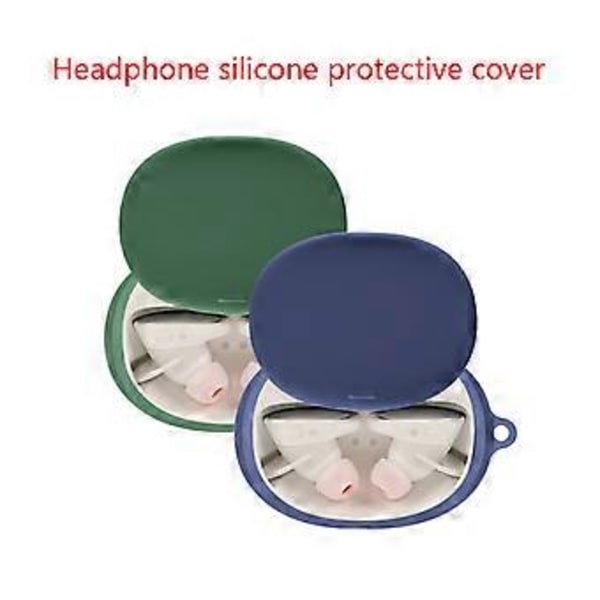 Silikonfodral för Soundcore Liberty 2 Pro C, Anti-förlust & Stöttåligt