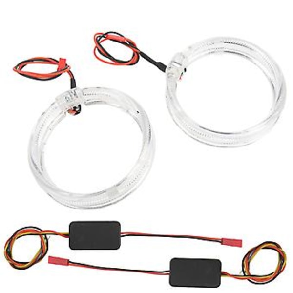 Sirkelring Angel Eyes, 2 stk. Bil LED Lys Hovedlys Halo Ringer LED Lysguide Angel Eyes Pålitelig Ytelse