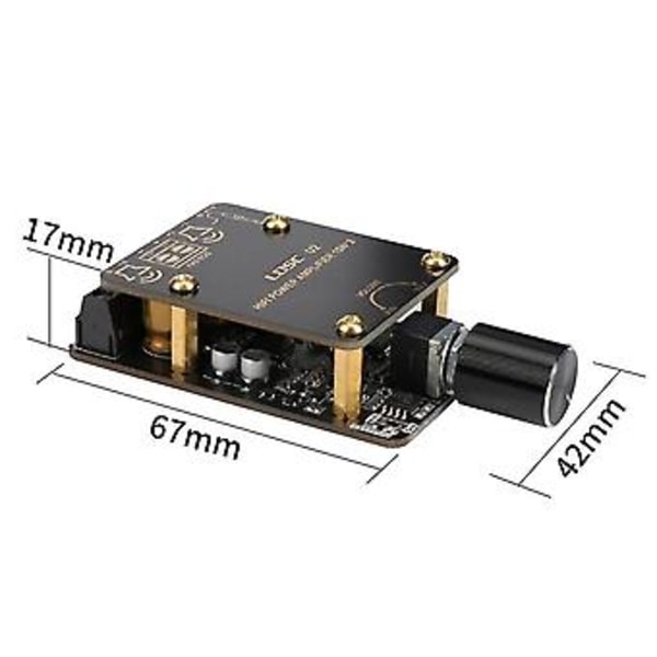 Mini Pam8620 Bluetooth 5.0 Forstærker Lydkort 15wx2 Dual Channel Stereo Lyd Amplificador Moud