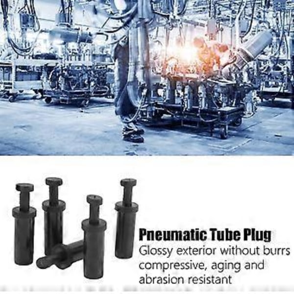 50 stk. Push to Connect pneumatiske propper pneumatisk rør komposit industrielle forsyninger