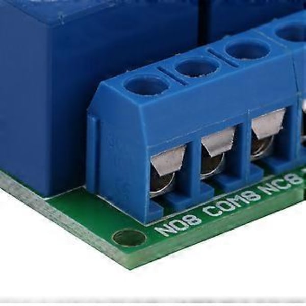 12V 8-Kanalers DB9 RS 232 Relämodul Fjärrkontroll Switch Smart Home