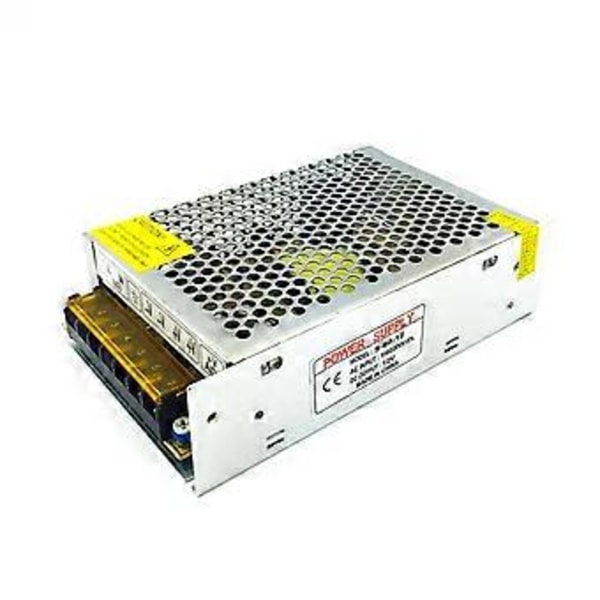 12V 10A Switching Strømforsyning Stabil Spænding 12V 10A 120W Sikkerhedsovervågnings Strømforsyning med LED Lys