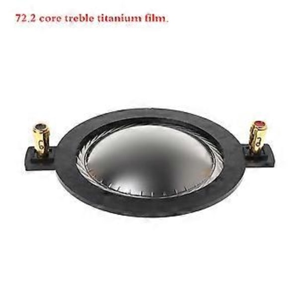 72 Kjerne Audio Høyttaler for Titanium Diskant Svingspole Membran for Titanfilm Diskant Høyttaler Reparasjonstilbehør DIY P