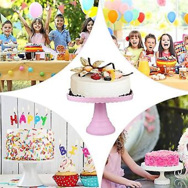 Tårtställ i plast, displayställ, bröllopsdekoration, födelsedagstårta, dessertbricka, tårtverktyg, födelsedag P