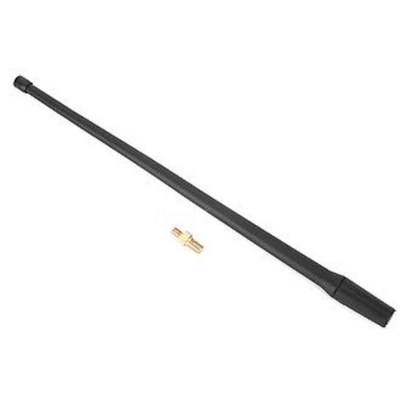 Radioantenne for Wrangler, 33,7 cm svart radioantenne bil svart antenne tilbehør for Wrangler topp ytelse