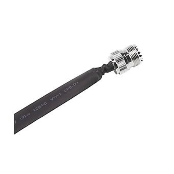 2 stk. Dør/Gennemgang Fladt RF Koaksialkabel So239 Uhf Fe Til Uhf Fe 50 Ohm Rf Pig Exte
