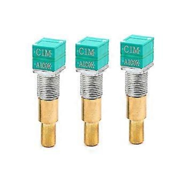 To-akset Potentiometer til Bil Glat Rotation Potentiometer Nem Installation