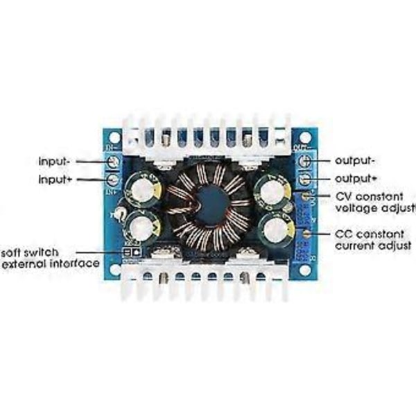 DC-DC-omvandlare DC5-30V till 1.25-30V Automatisk Boost/Buck-omvandlare Boost Buck-omvandlare 1-pack