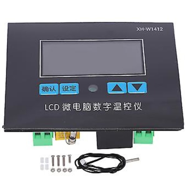 Temperaturkontrollmodul LCD-skärm Mikrodator Digital Display Meter XHW1412 (220V)