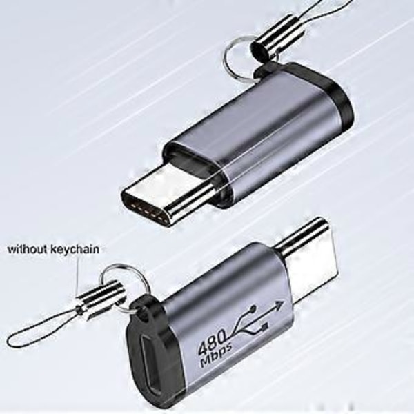 Usb-C till Micro USB Mini USB Adapter Typ-C Hona Till Micro Usb Hane Konverterare