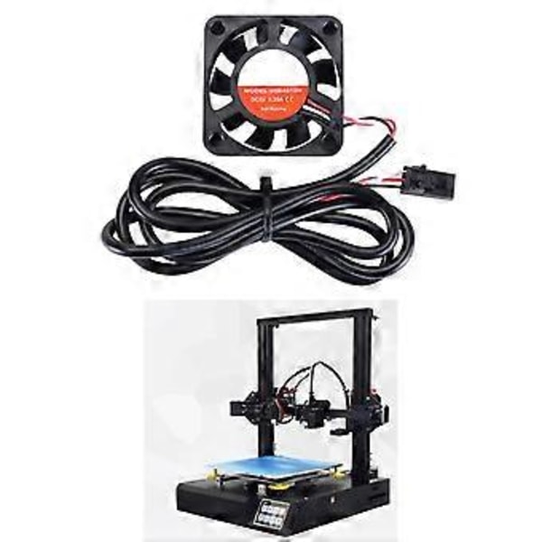 MK3S+ Kylfläkt 4010 40x40x10mm DC5V 0.2A Hotend Kylfläkt Kylare Radiator Turbo Liten Fläkt 3D-skrivardel
