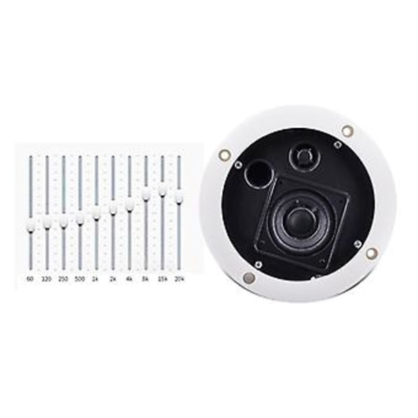 4 Ohm 25W Badrumstakhögtalare Bakgrundsmusiksystem Fuktsäker