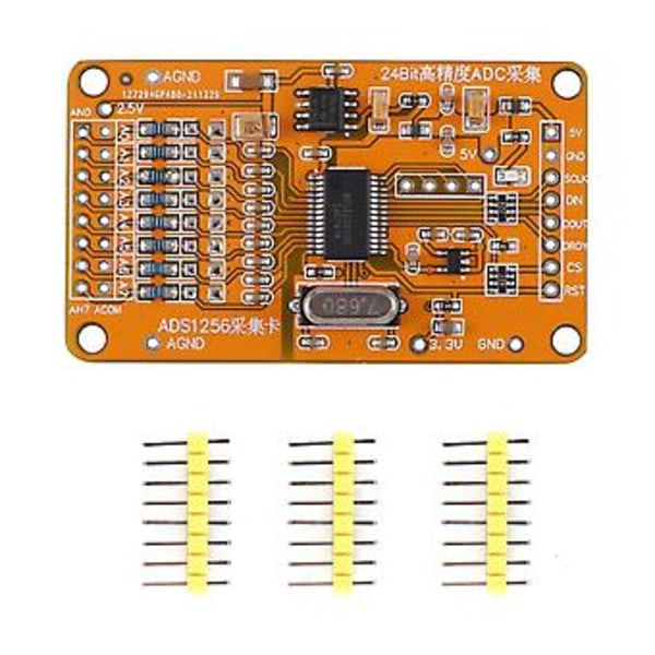 Ads1256 24 Adc8 Road Ad- Datainsamlingsmodul