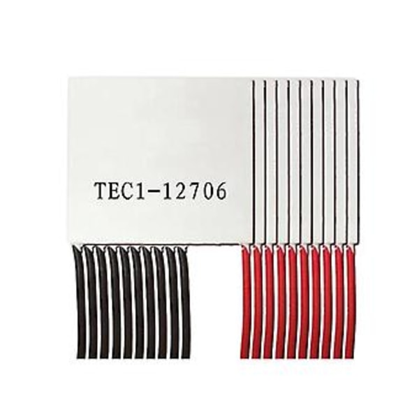 10 stk. Peltier-elementer Tec1-12706 Termoelektrisk Peltier-modul 12706 Tec 12v 4.5a DIY Er Pelti