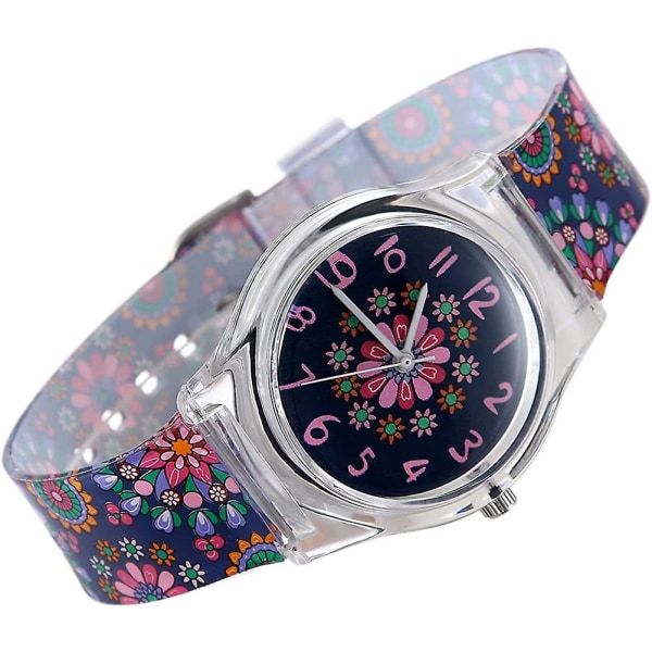 Barnklocka Kvarts Armbandsur - Analog Display-digital Urtavla Klocka För Pojke Flicka