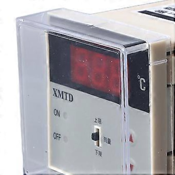Digital temperaturregulator Præcis kontrol Øvre Nedre Grænse Alarm Intelligent Termostat 220VAC