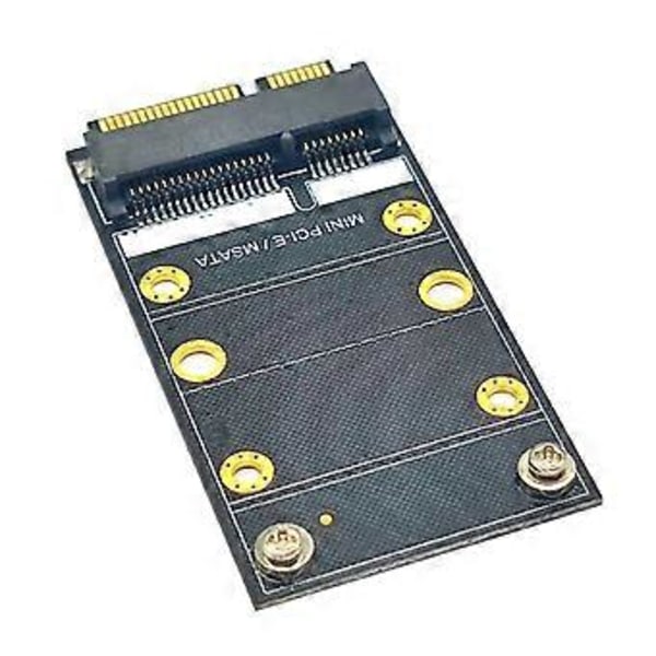 Mini PCI-E + mSATA SSD Solid State Drive -muunninkortti kannettavalle tietokoneelle