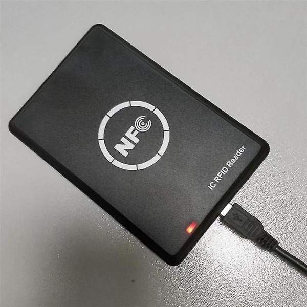 Rfid Kopiator Dupliceringsapparat Keyfob Nfc Smart Card Reader Writer 13,56mhz krypterad programmerare USB Uid Em