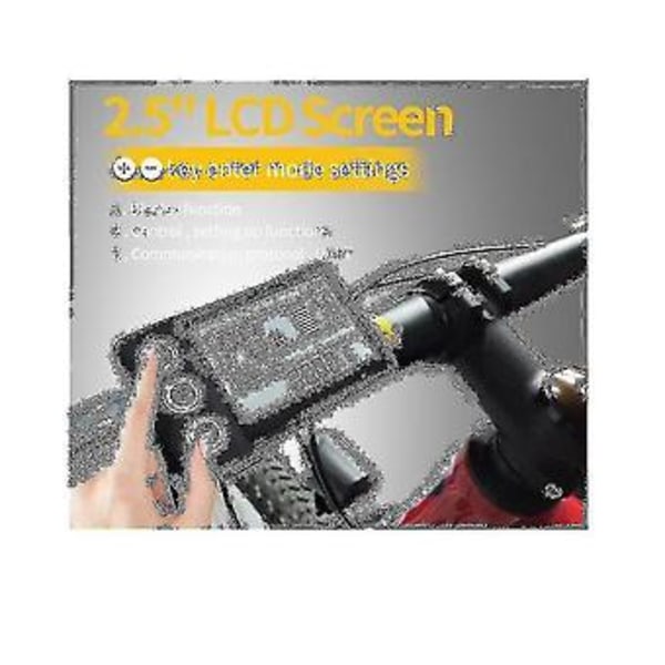 24v 36v 48v 60v Vandtæt LCD Display S866 Controller Panel Dashboard Elektrisk Cykel Display Til El