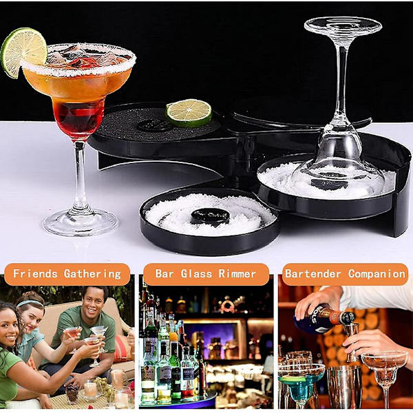 Bar Glass Rimmers Salters til Margarita og Cocktail Drinks