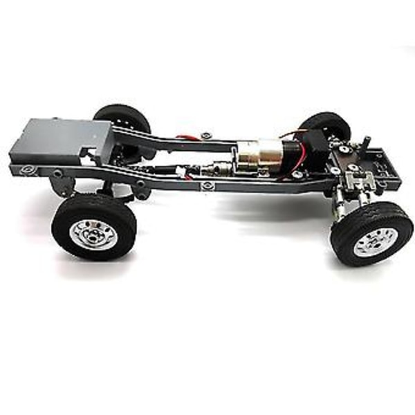 Metallgirkasse med 370 Motor For D12 D42 1/10 Rc Bil Oppgraderingsdeler Tilbehør, titan