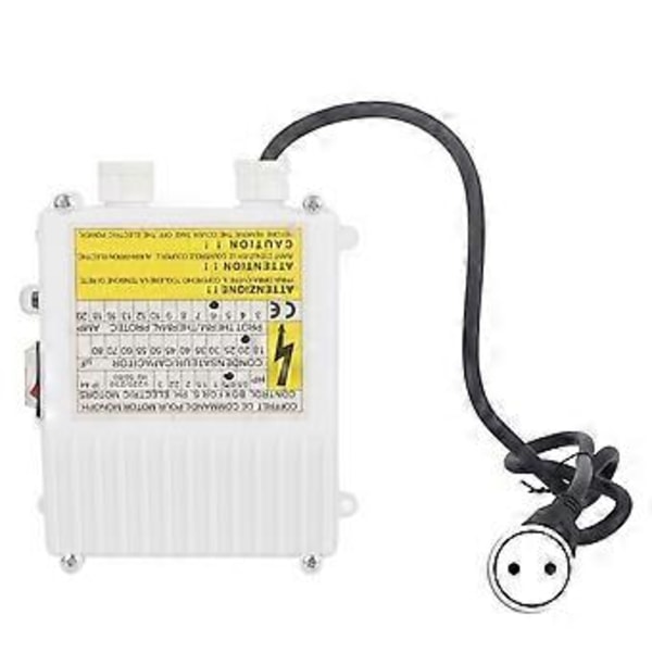 Pumpstyrbox med inbyggd termiskt skydd Strömbrytare Kontroller för djupbrunnssänkpumpar Hushållssugpumpar 0.55KW 0.5HP 20uf 5A EU-kontakt