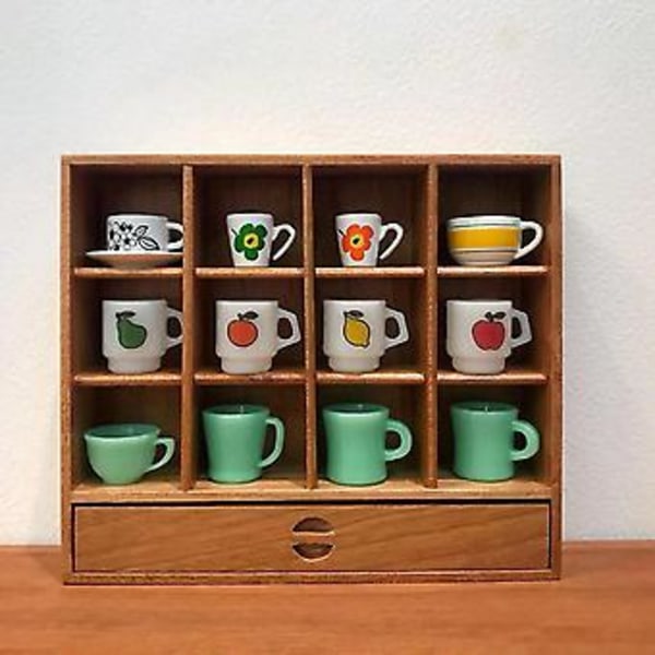 1/6 H Stort Rack Mini Skap Dukke Mini Ing Ac