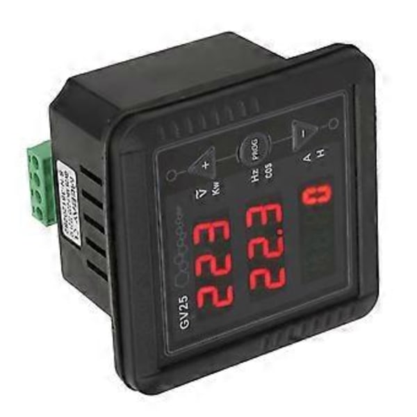GV25 MK2 Generaattorin Digitaalinen Mittari Jännite Virta Taajuus Testeri Paneeli 110/220V Järjestelmä