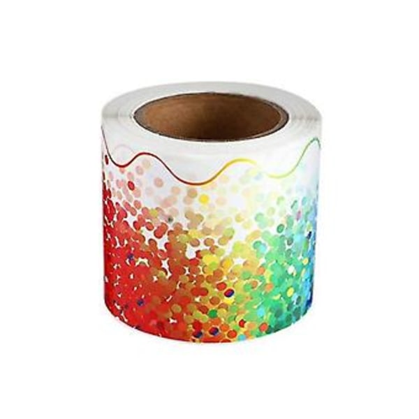 1 Rulle Opslagstavle Kant Sticker Opslagstavle Kanter Stickers Kant Til Klasseværelse Sort Tavle Dec