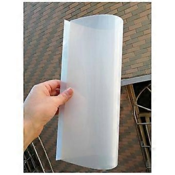 12 arkkia 7,5 mil Mylar-arkki 12 x 12 tuumaa Maitomainen läpikuultava PET-aihio sapluunoiden valmistusarkki (7,5 mil)