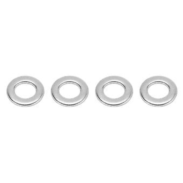 M5x10mm Rostfri Rund Platt Bricka För Bult Skruv 100st