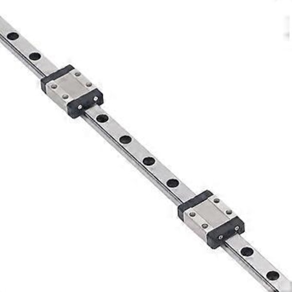 500mm MGN9 Linjär Guide Skena Hög Precision Lagerstål Anti-Slip Linjär Guide med MGN9C Block för 3D-Skrivare