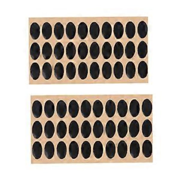 60 st 7mm Musfötter Rund Kant Mus Skates Pad För M215 / M310 / M325 Möss